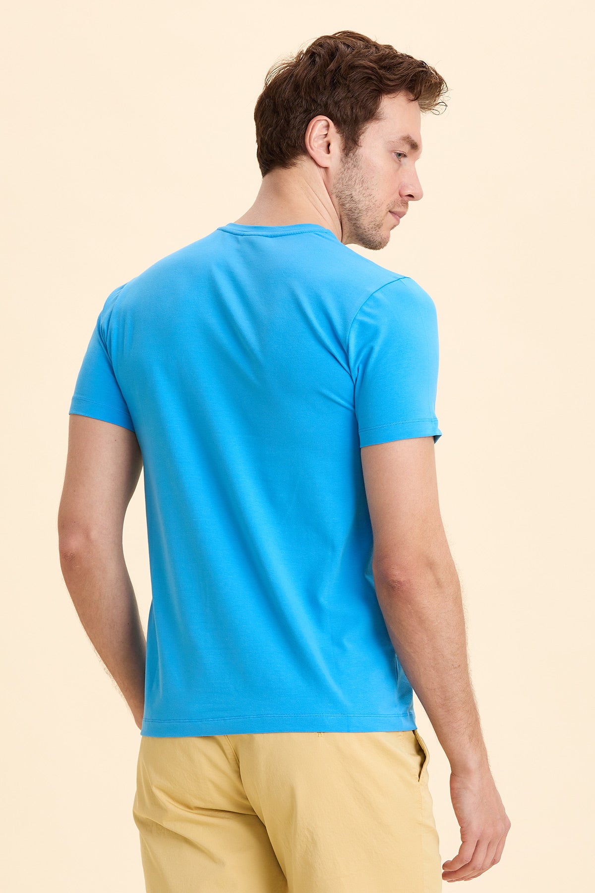 Turquoise Basic T-Shirt
