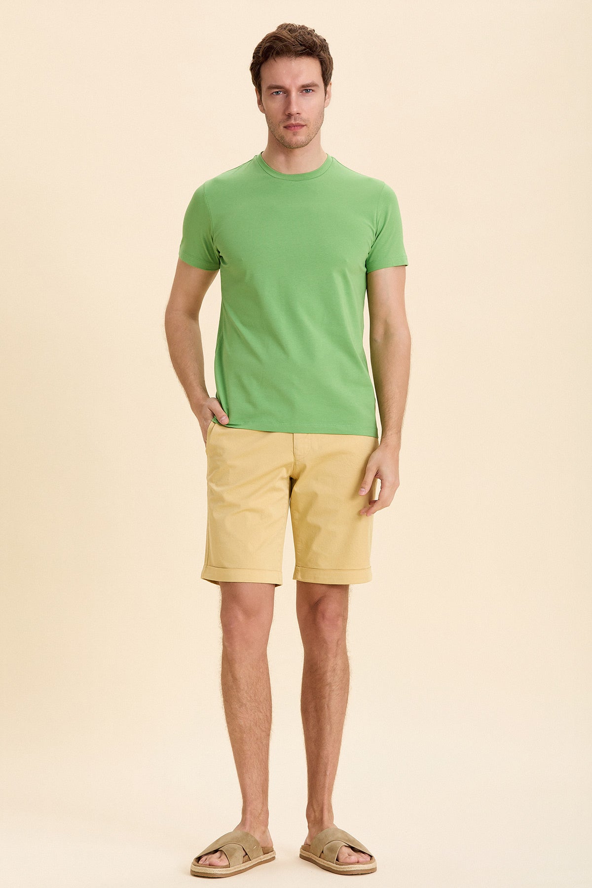 Green Basic T-Shirt