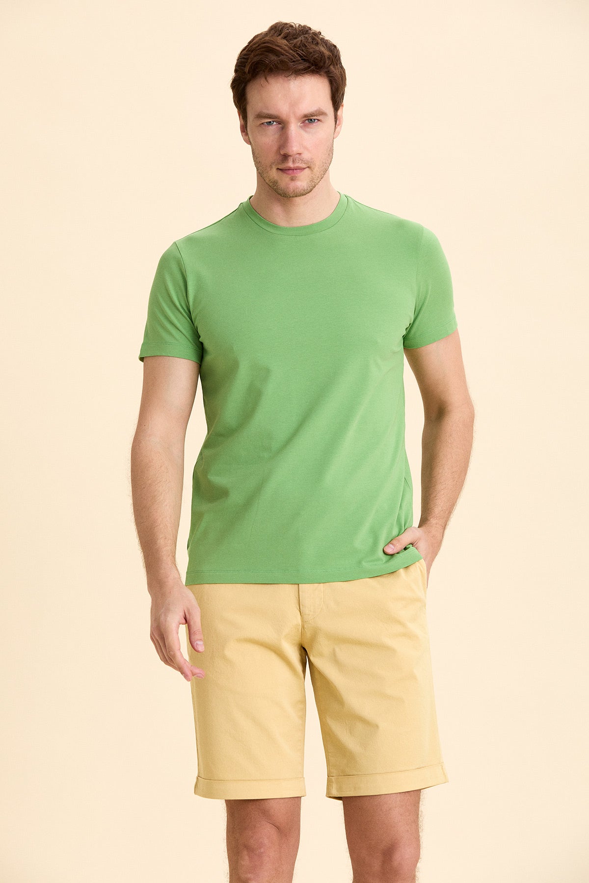 Green Basic T-Shirt