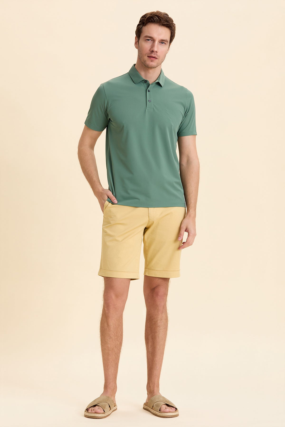 Green Polo T-Shirt