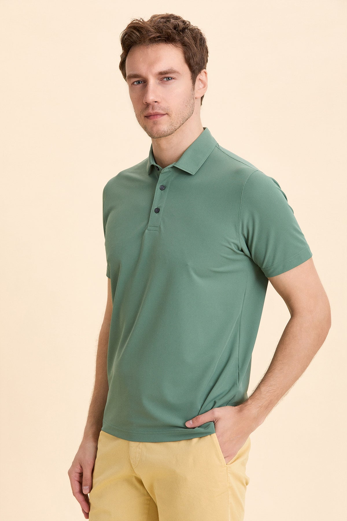 Green Polo T-Shirt