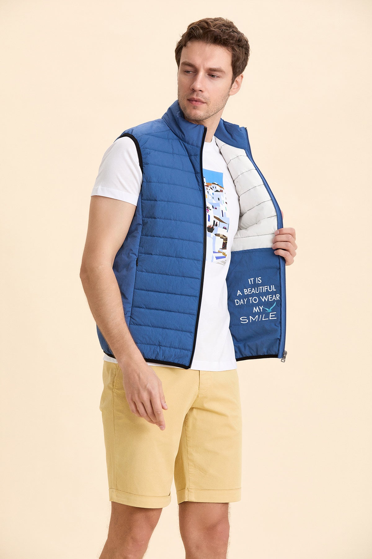 Navy Blue Inflatable Vest