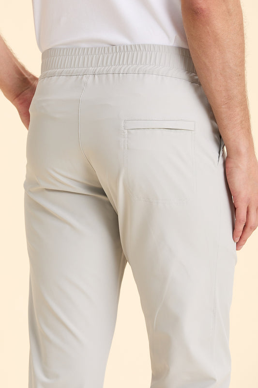 Stone Color Casual Trousers