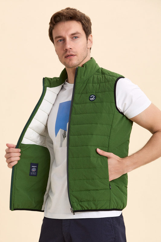 Green Puffer Vest