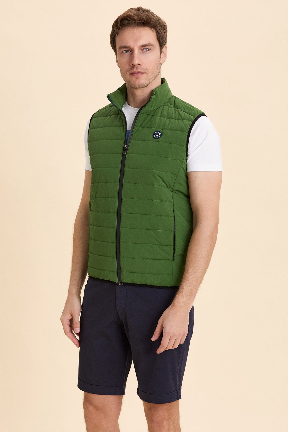 Green Puffer Vest