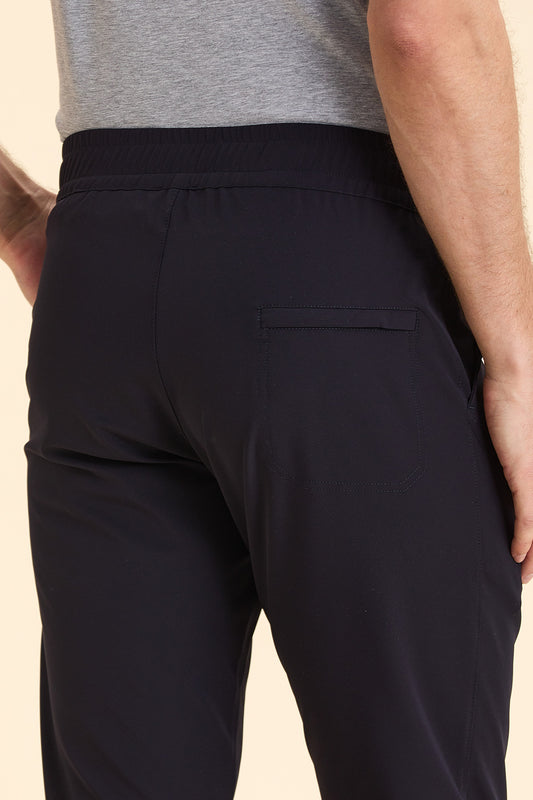 Navy Blue Casual Trousers