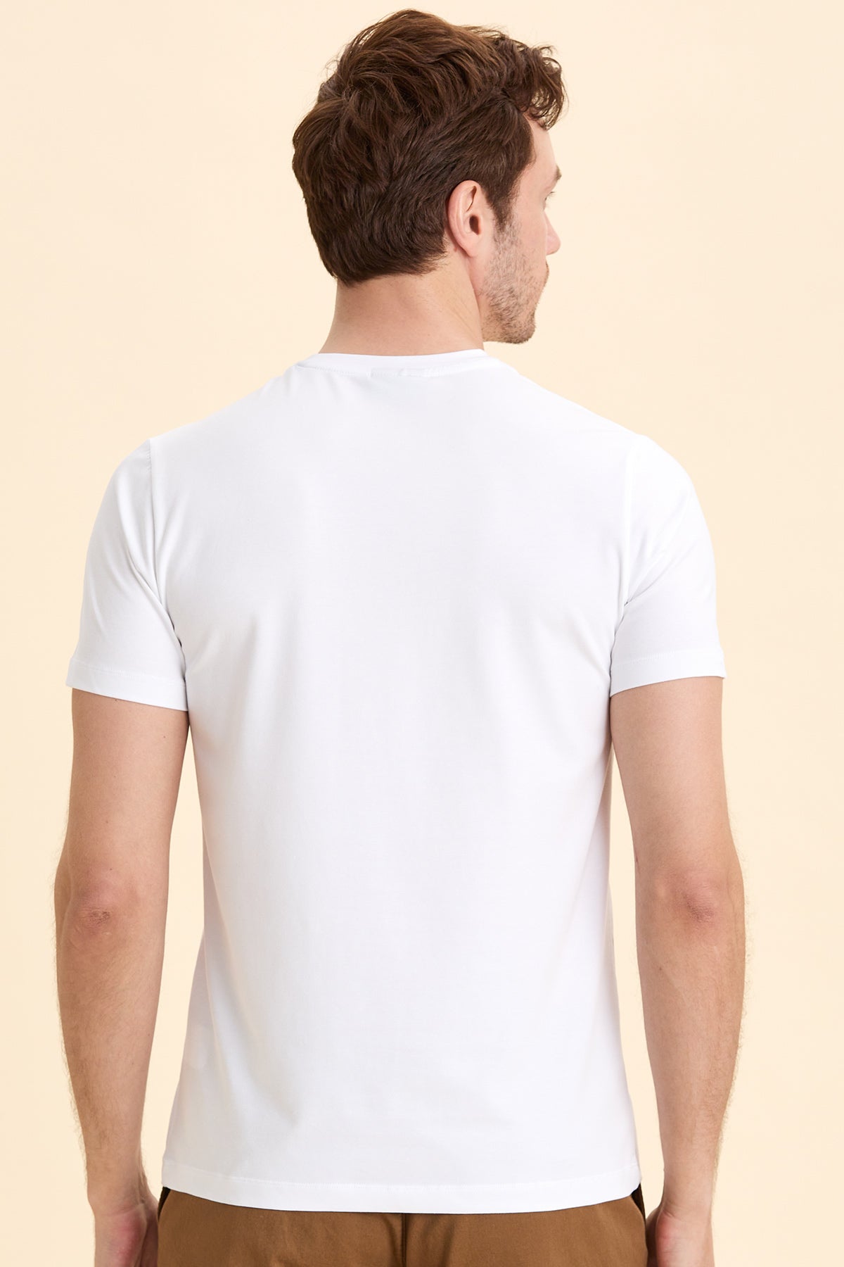 White Seagull Printed T-Shirt