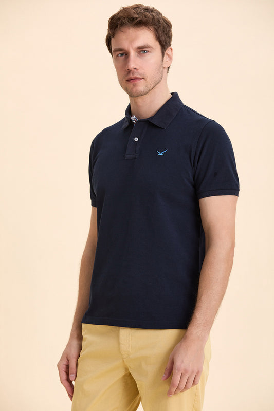 Navy Blue Polo T-Shirt