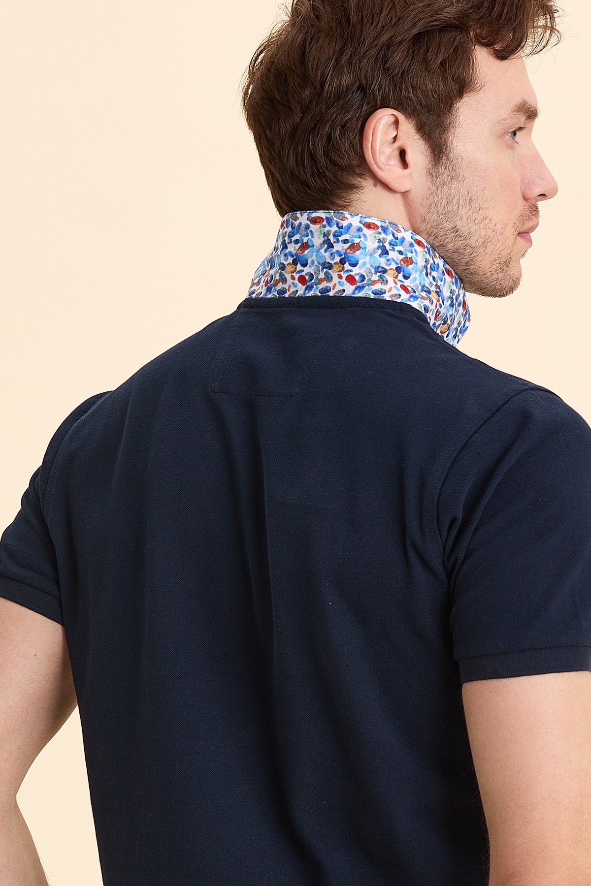 Navy Blue Polo T-Shirt