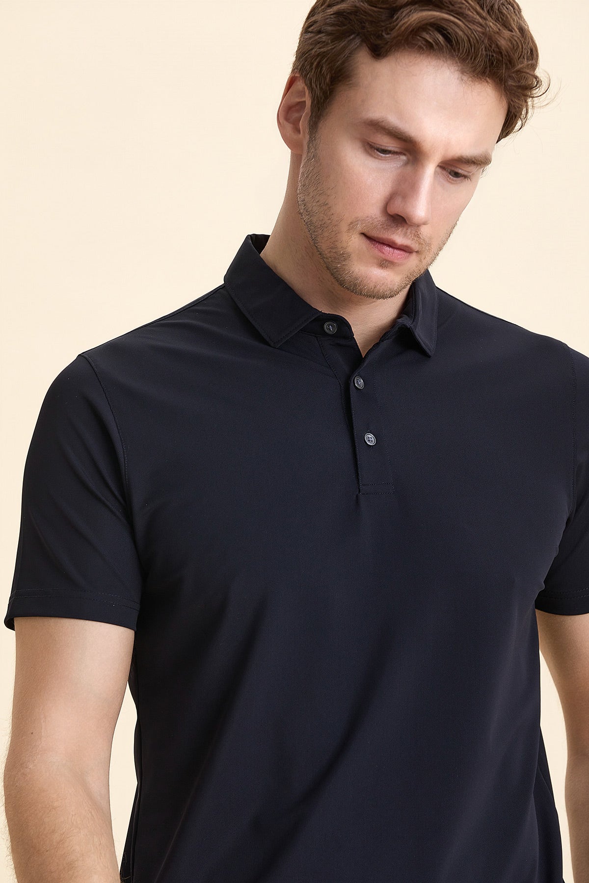 Navy Blue Polo T-Shirt