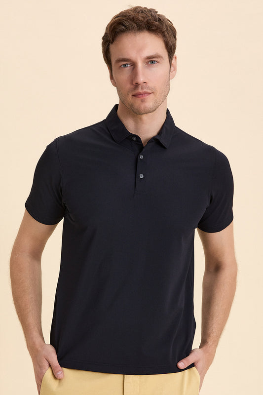 Navy Blue Polo T-Shirt