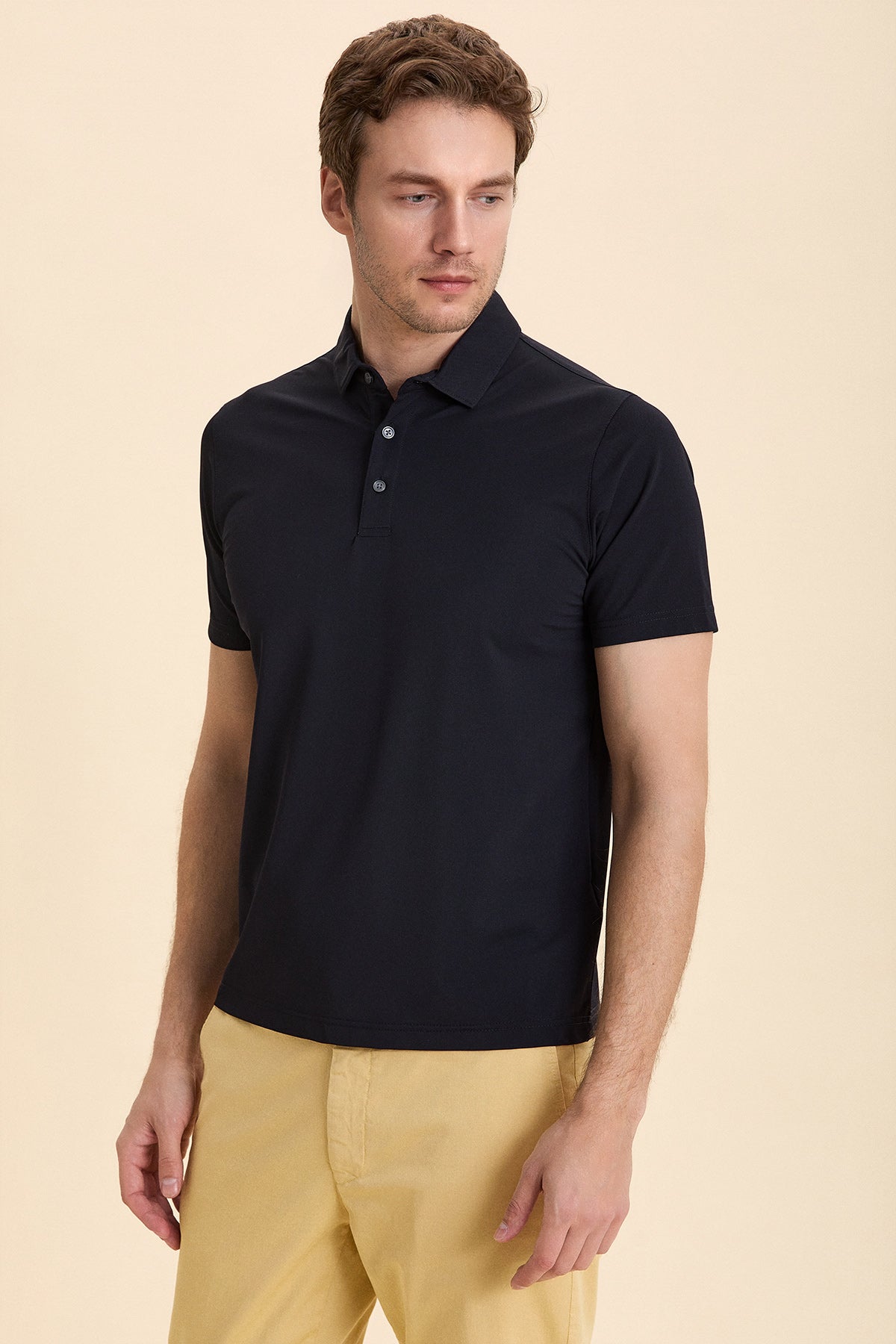 Navy Blue Polo T-Shirt