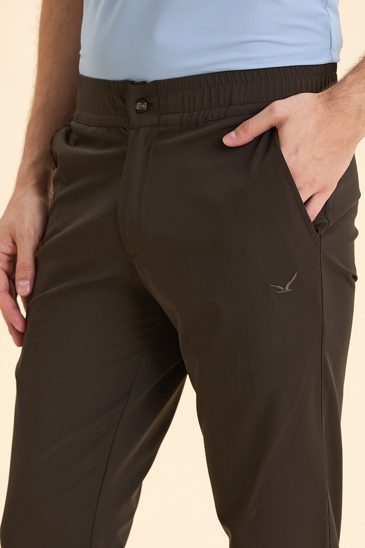 Brown Casual Trousers