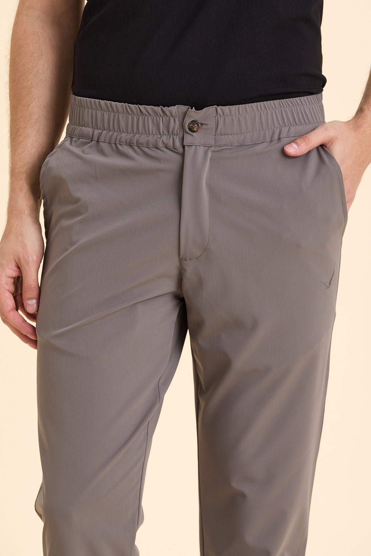 Dark Gray Casual Trousers