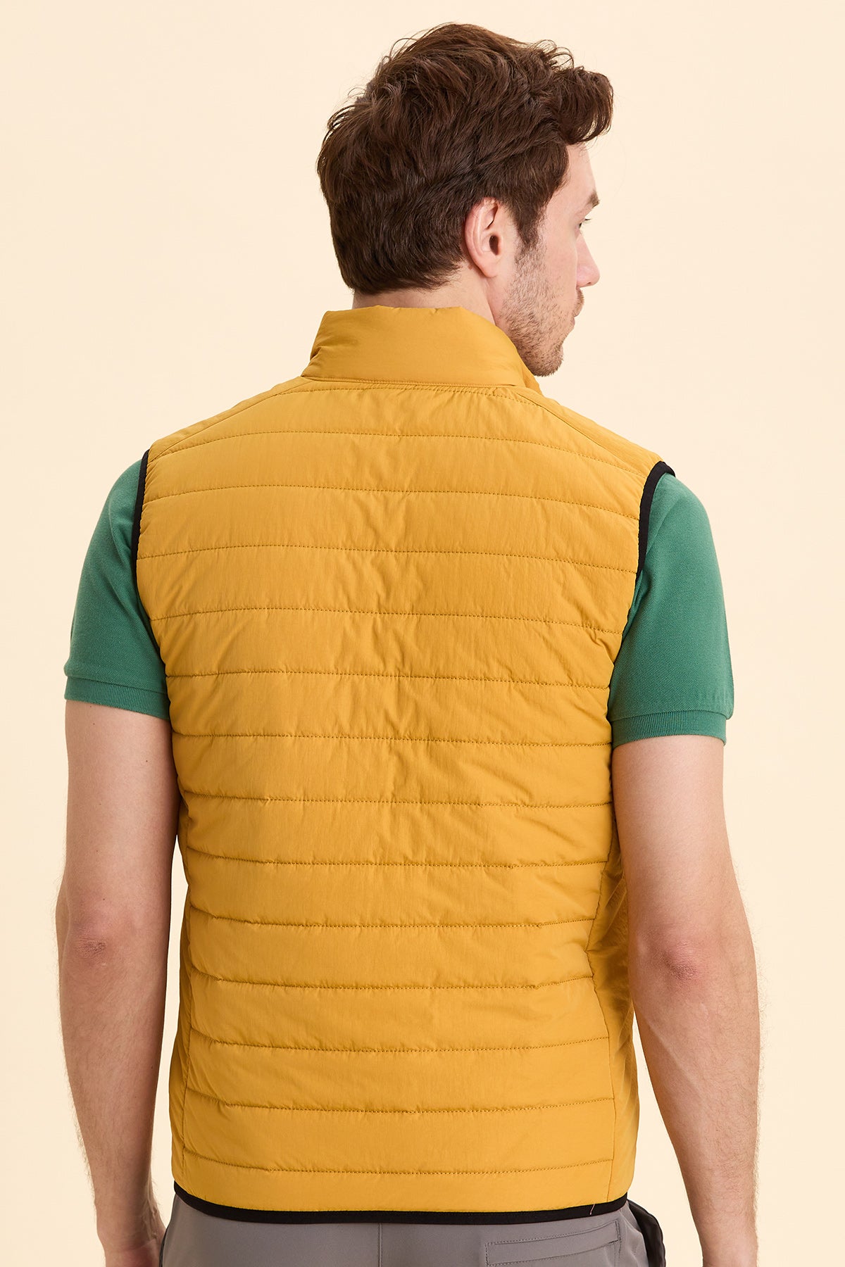 Mustard Yellow Puffer Vest