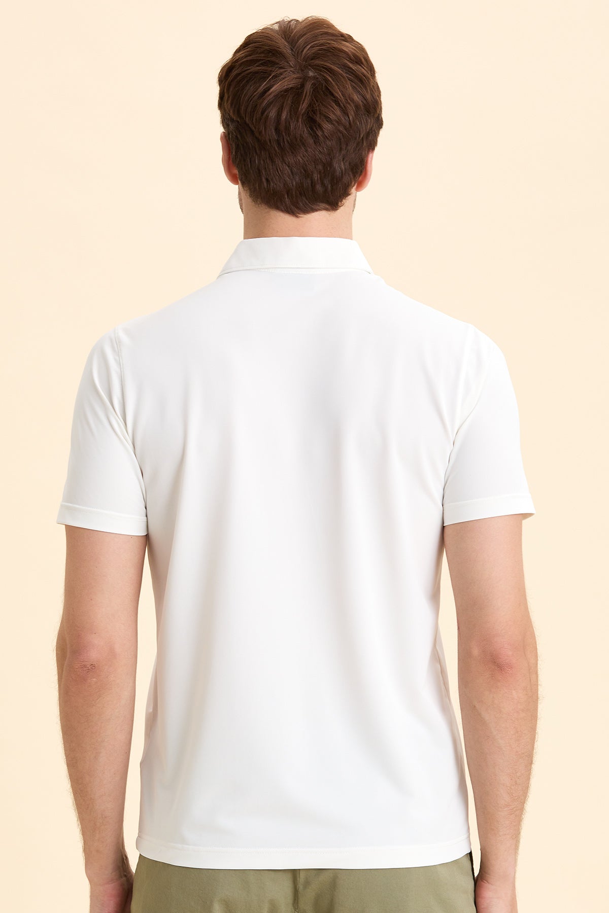 Off White Polo T-Shirt