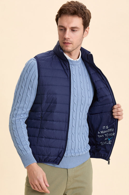 Navy Blue Inflatable Vest