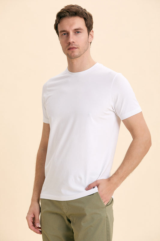 White Basic T-Shirt