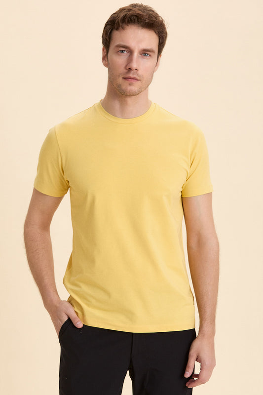 Yellow Basic T-Shirt