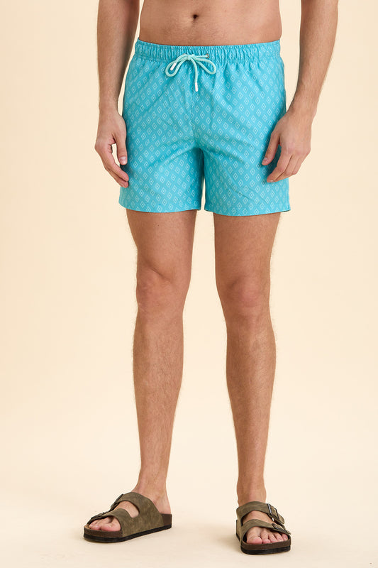 Turquoise Swim Shorts
