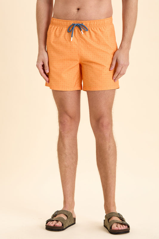 Orange Swim Shorts