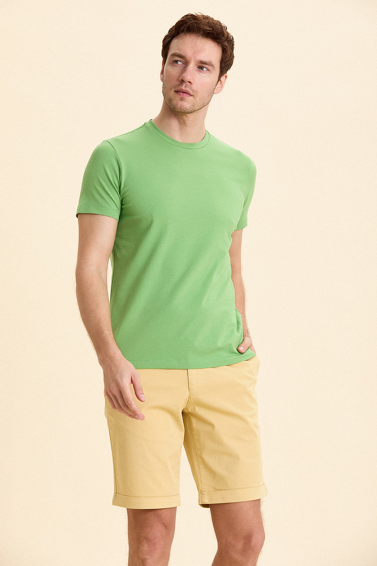 Green Basic T-Shirt