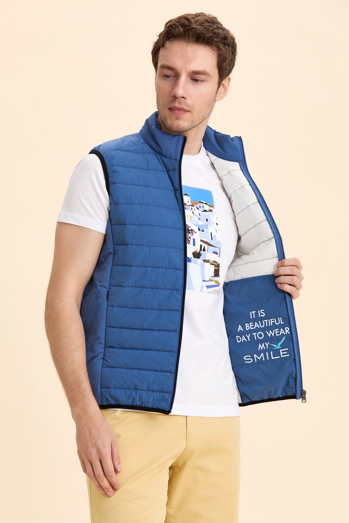 Navy Blue Inflatable Vest