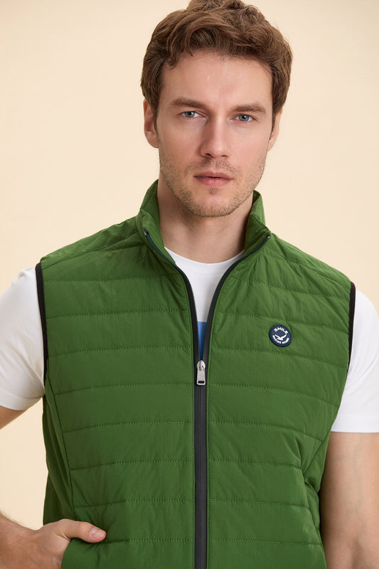 Green Puffer Vest