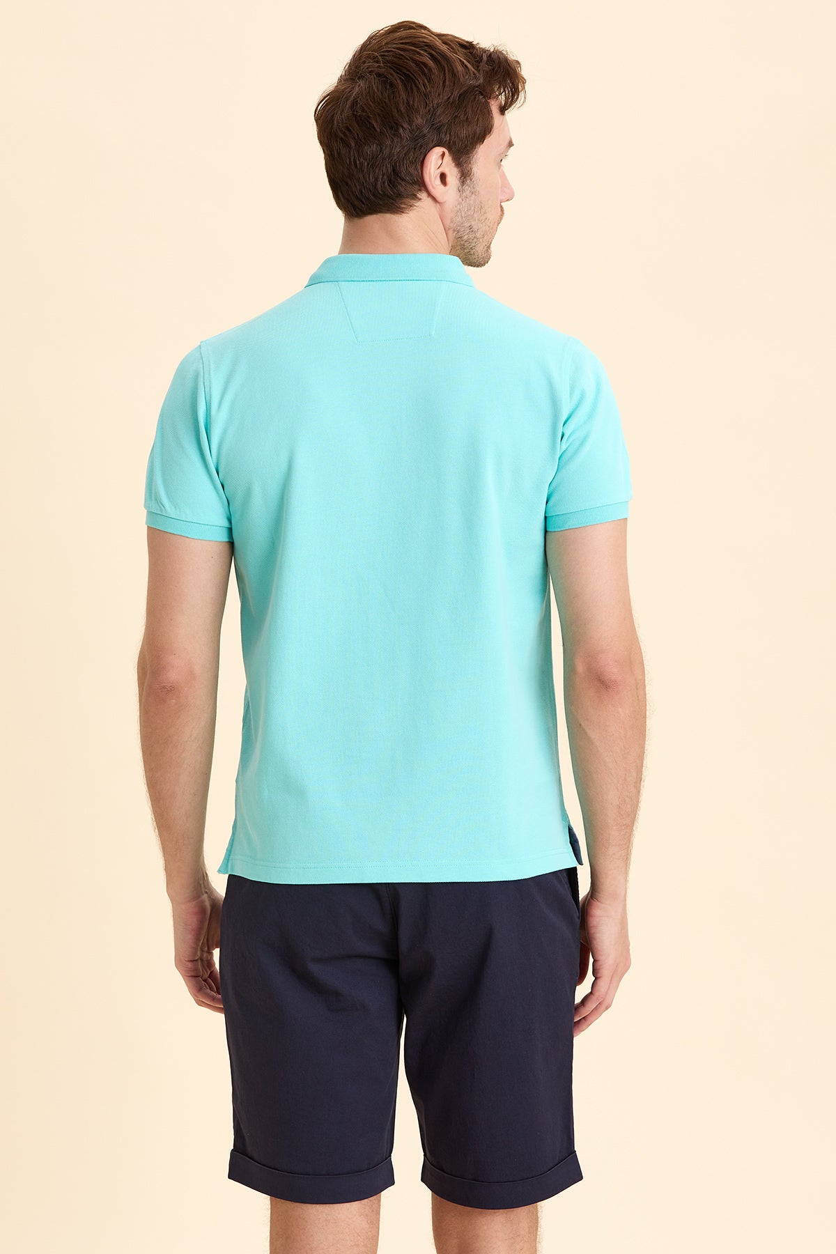 Turquoise Logo Polo T-Shirt