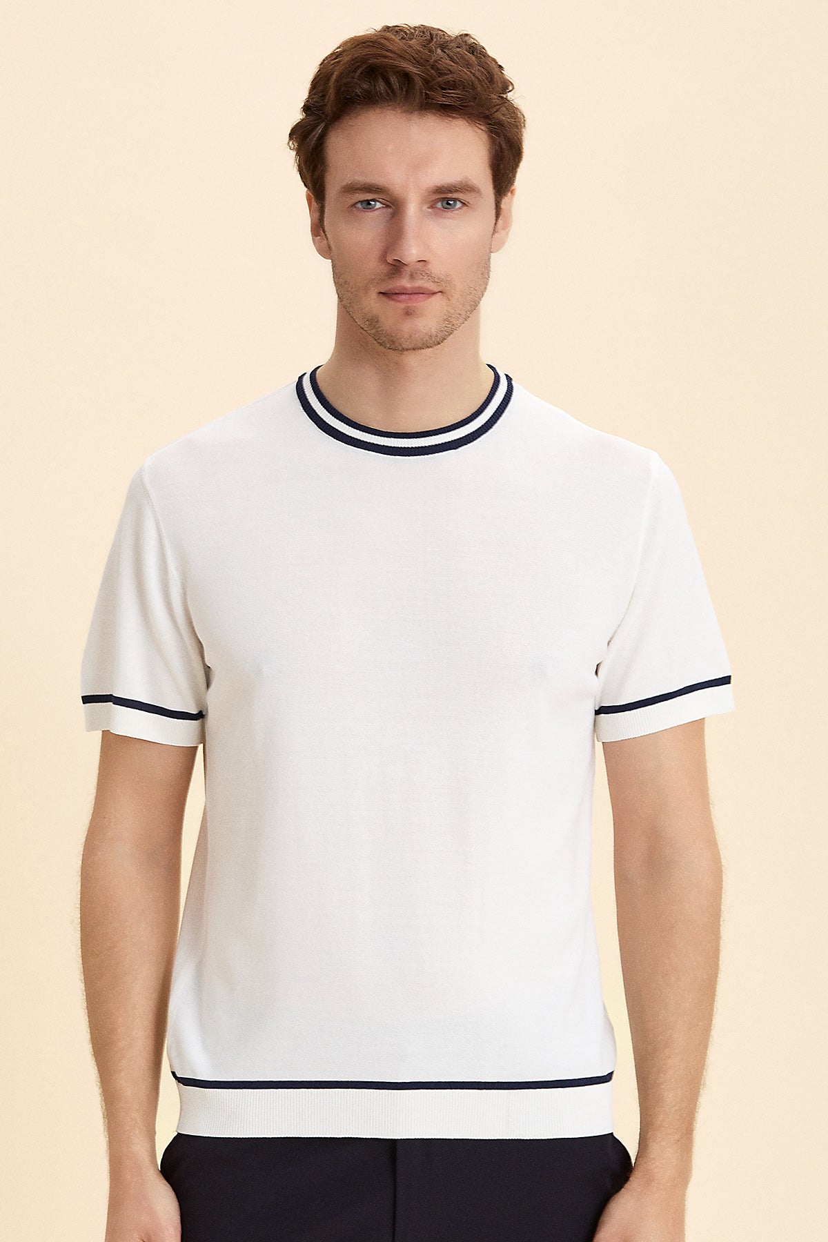 Off-White Crew Neck Knitwear