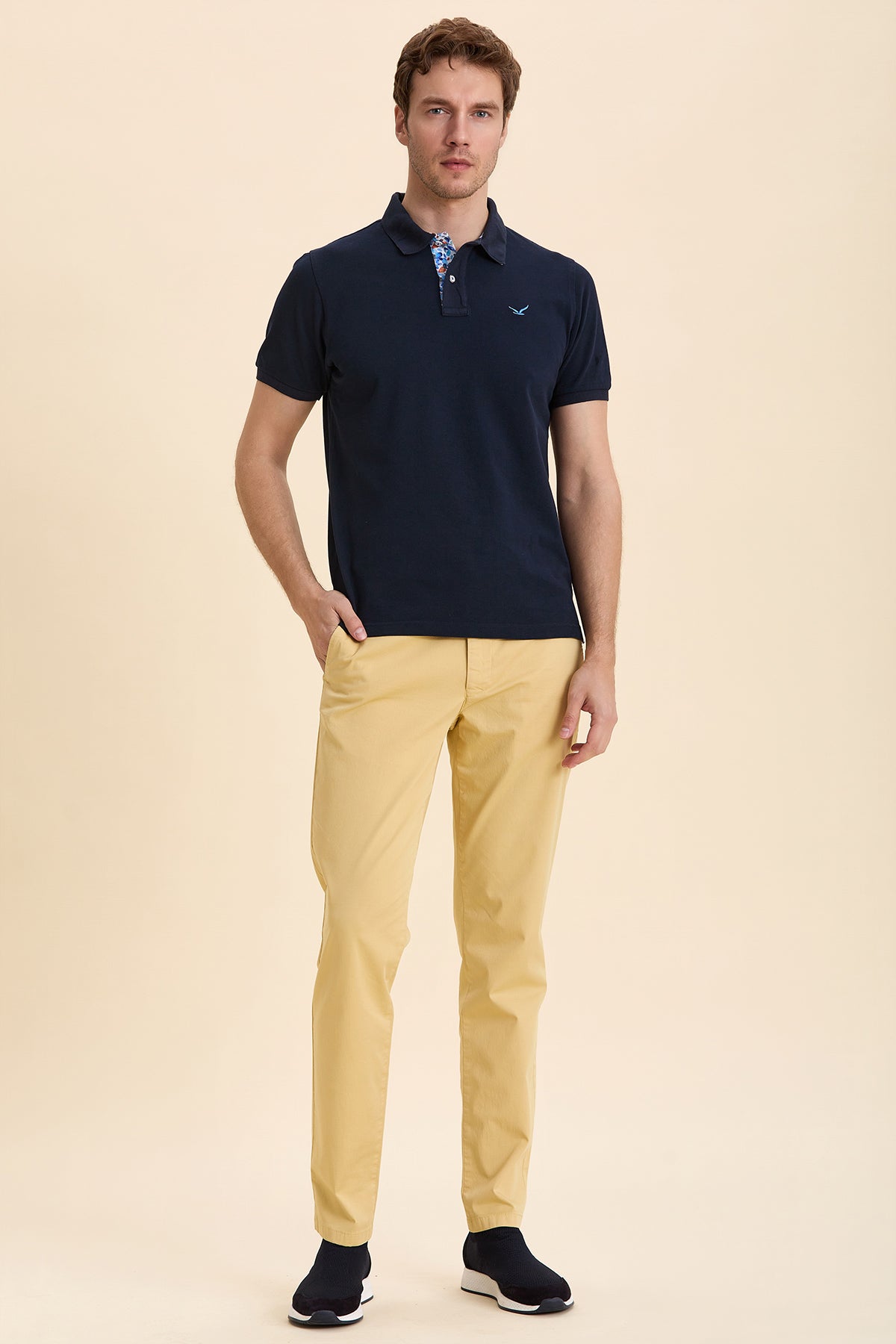 Navy Blue Polo T-Shirt