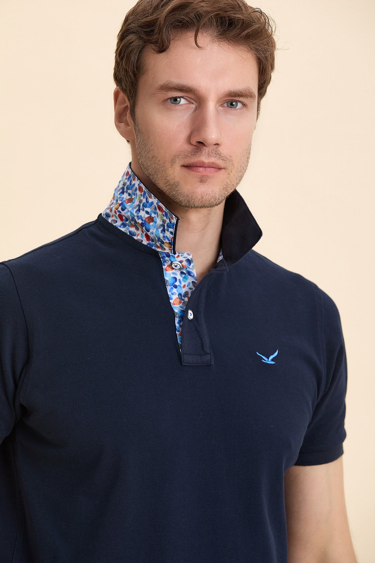 Navy Blue Polo T-Shirt