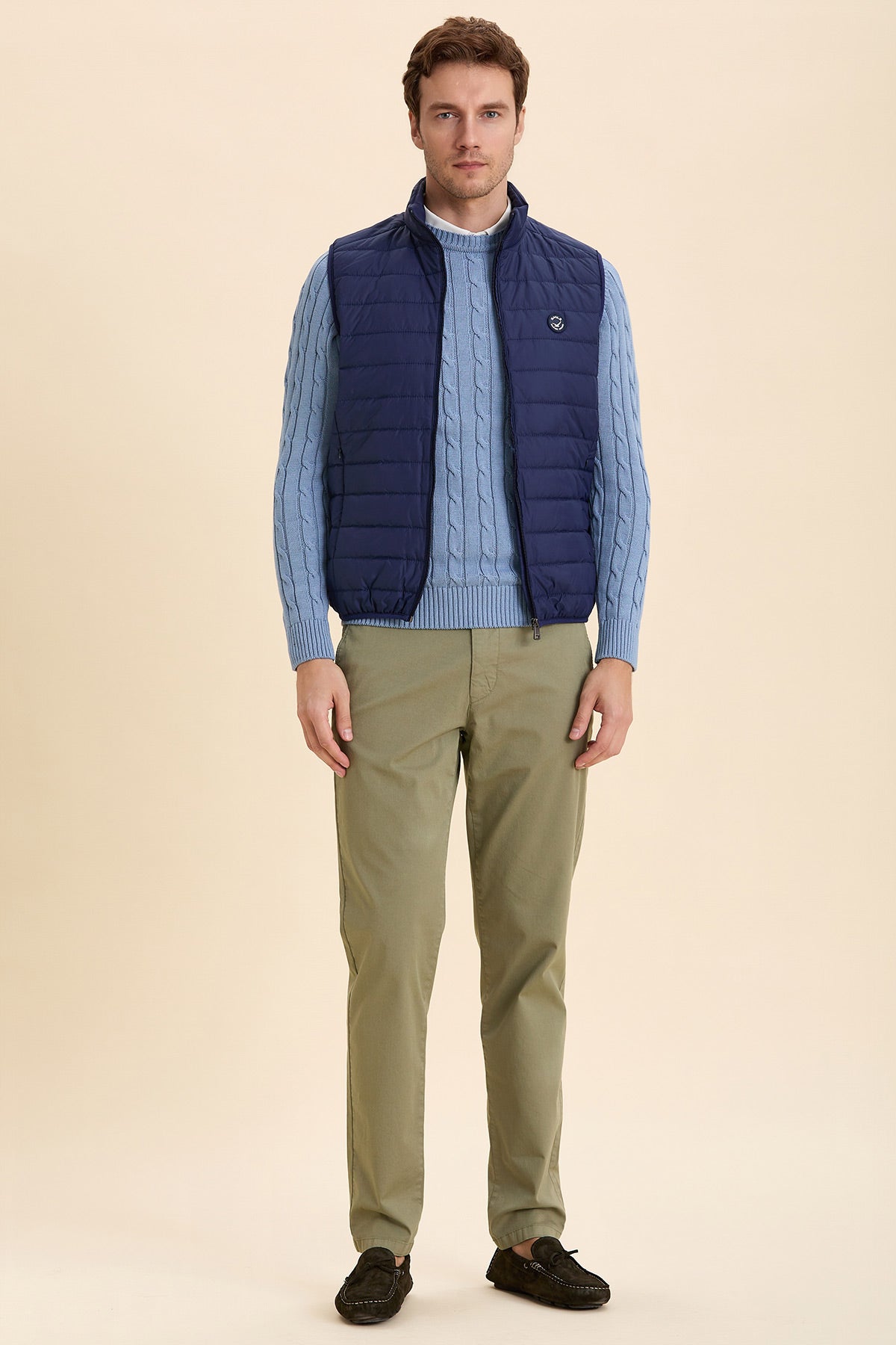 Navy Blue Inflatable Vest