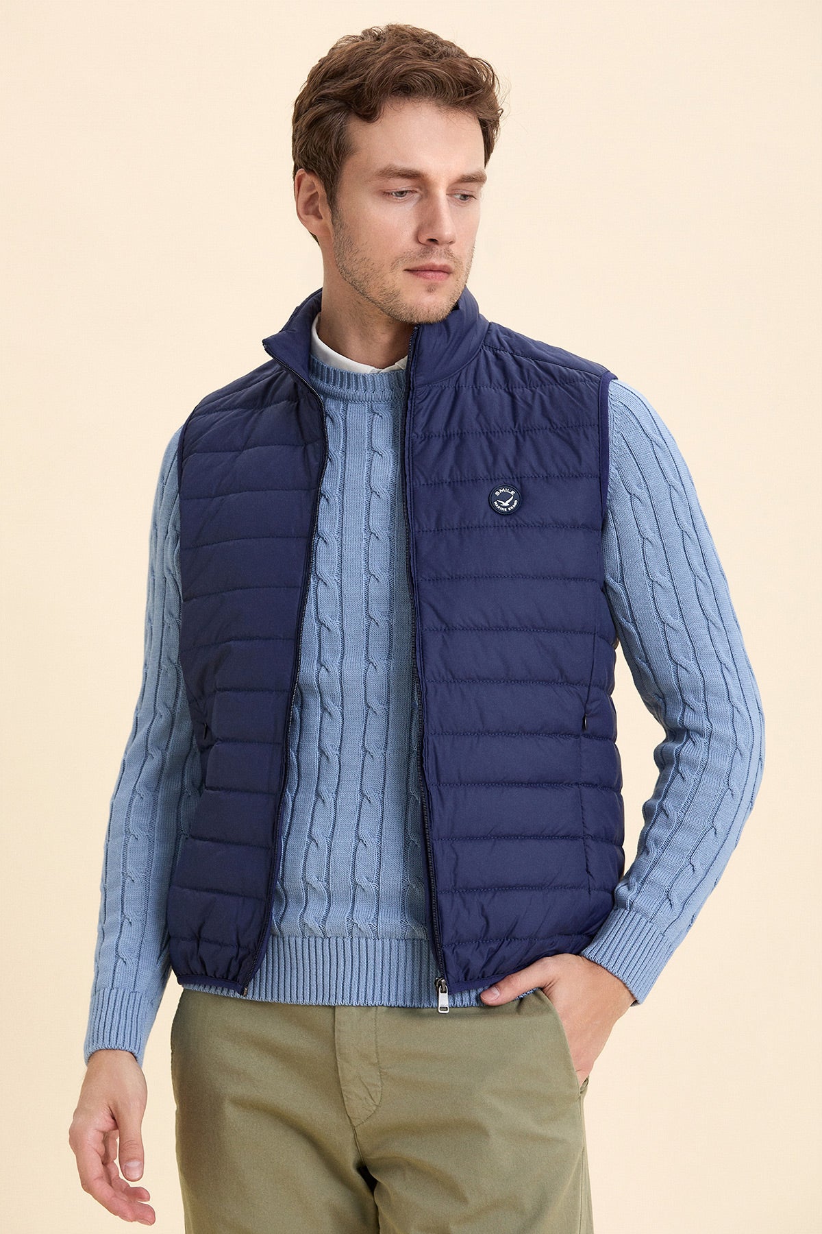 Navy Blue Inflatable Vest