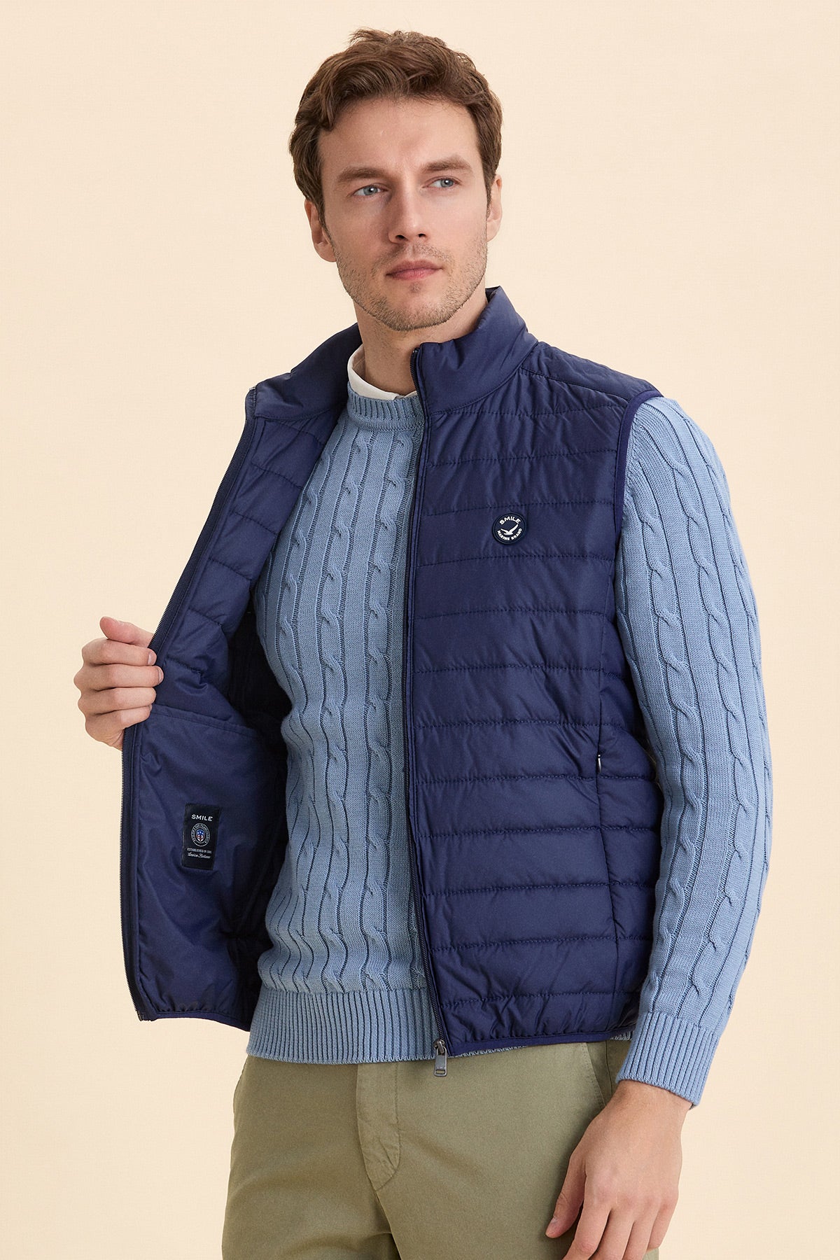 Navy Blue Inflatable Vest
