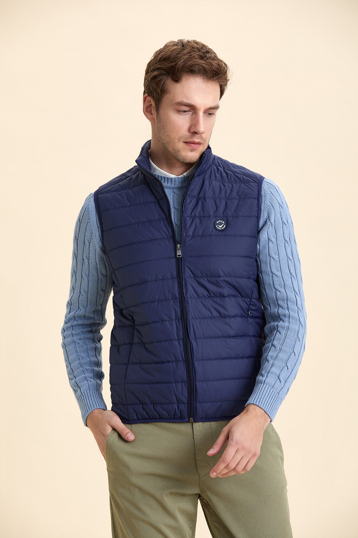 Navy Blue Inflatable Vest