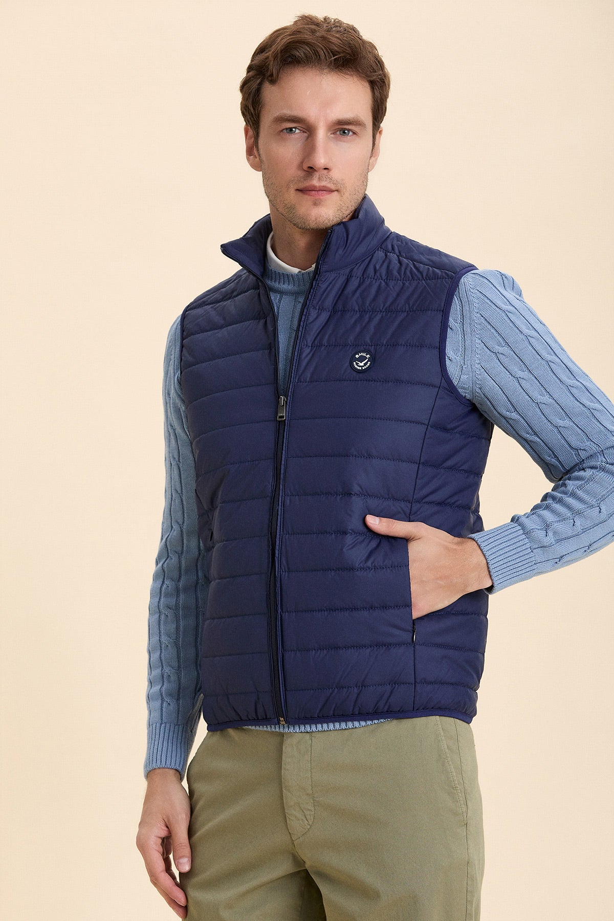 Navy Blue Inflatable Vest