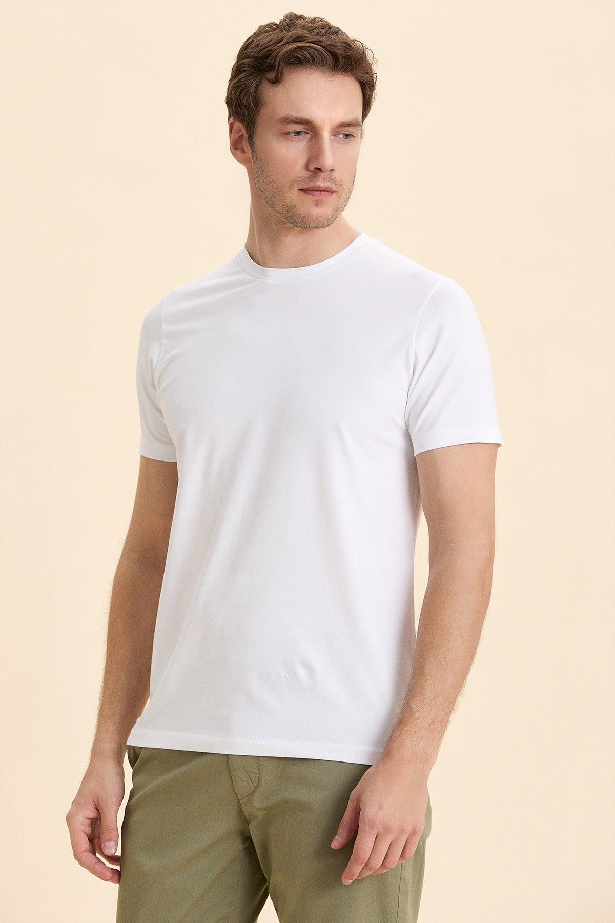 White Basic T-Shirt