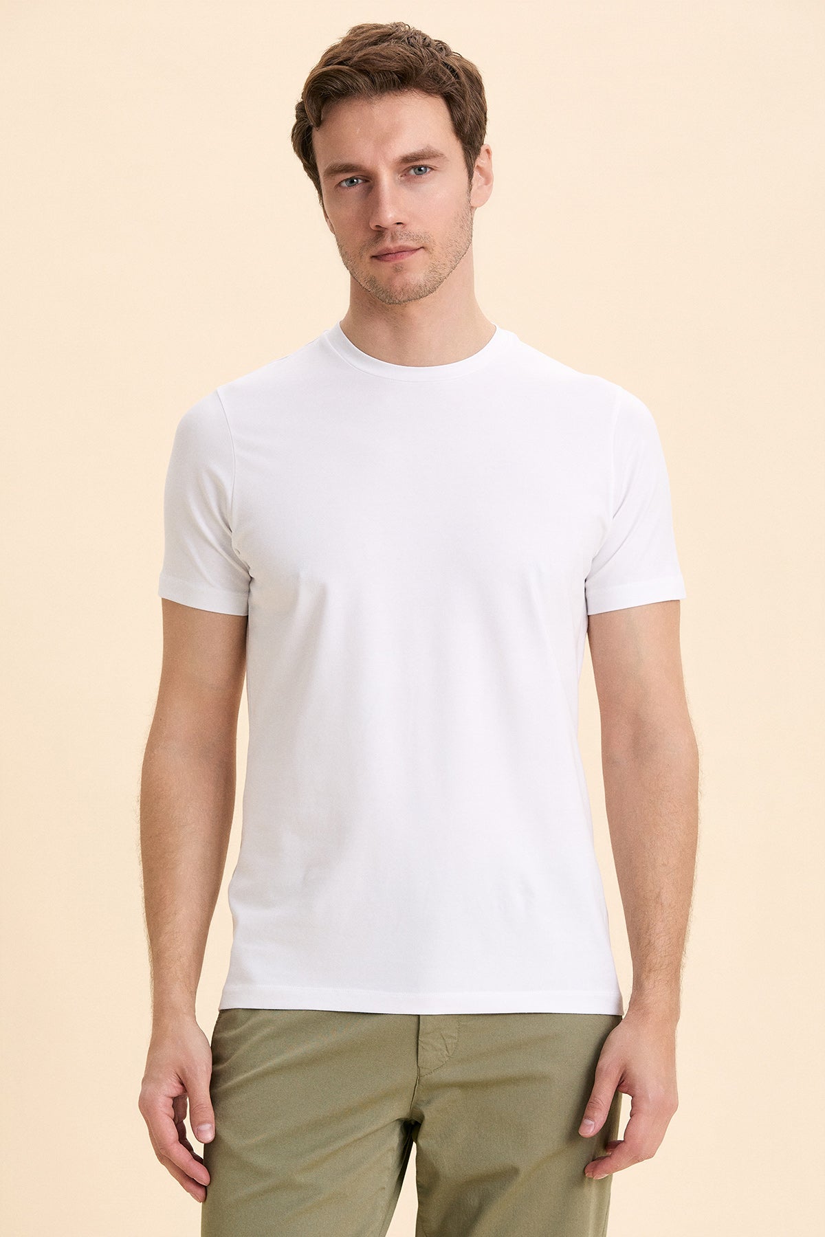 White Basic T-Shirt