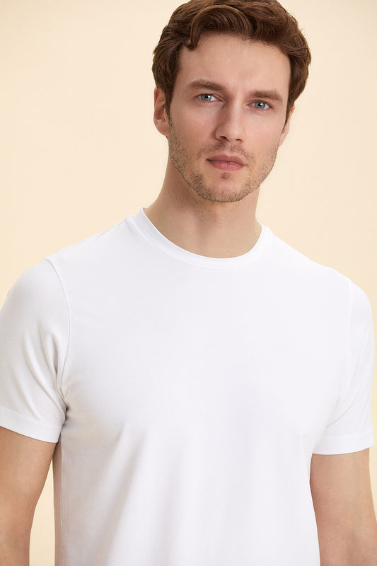 White Basic T-Shirt