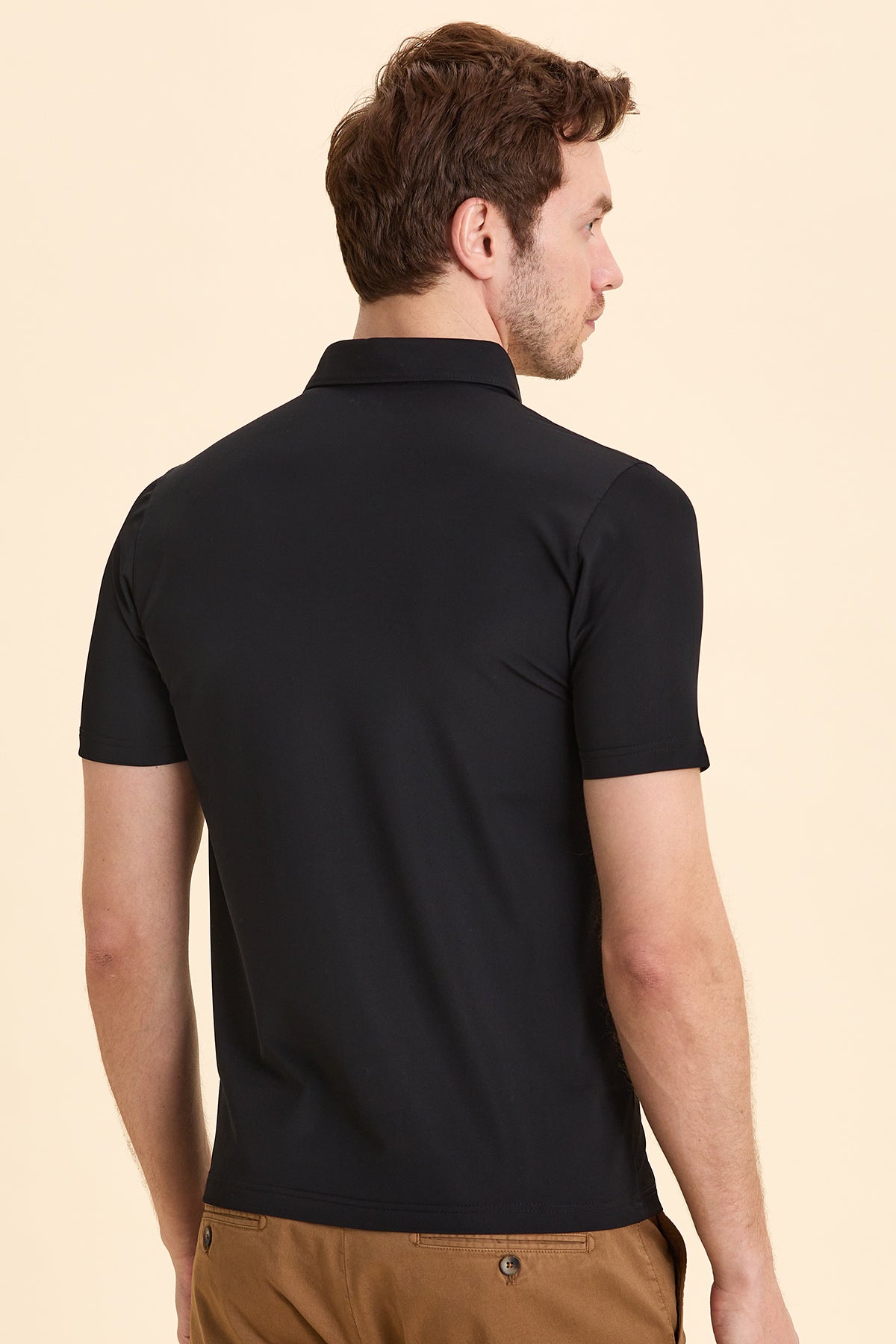 Black Polo T-Shirt