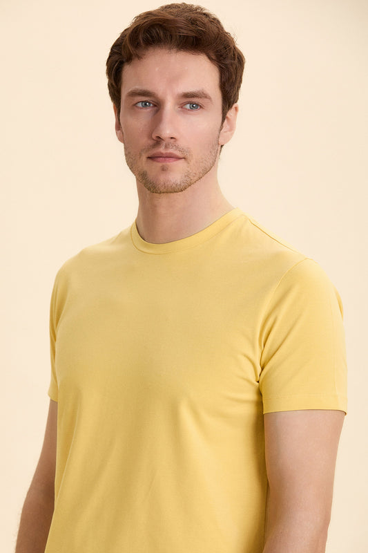 Yellow Basic T-Shirt
