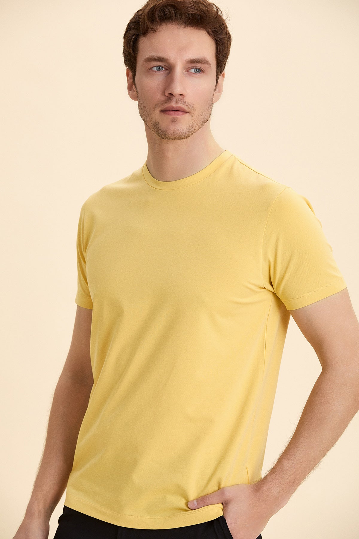 Yellow Basic T-Shirt