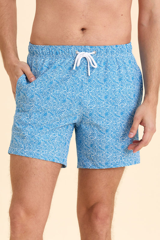 Blue Swim Shorts