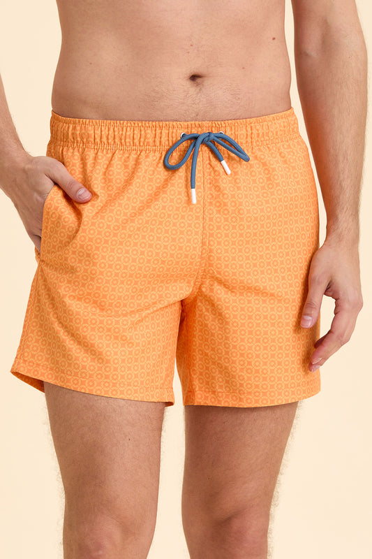 Orange Swim Shorts