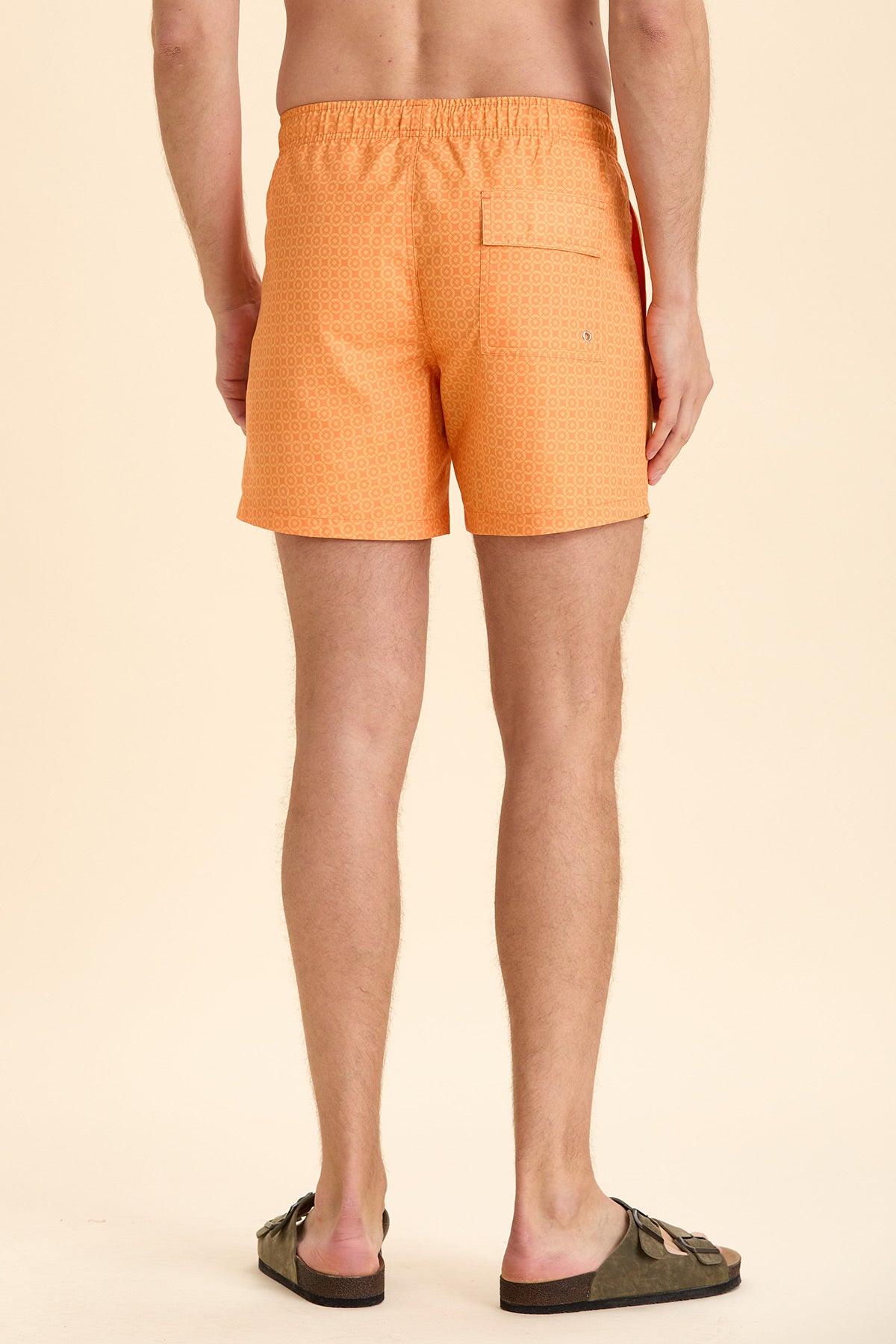 Orange Swim Shorts
