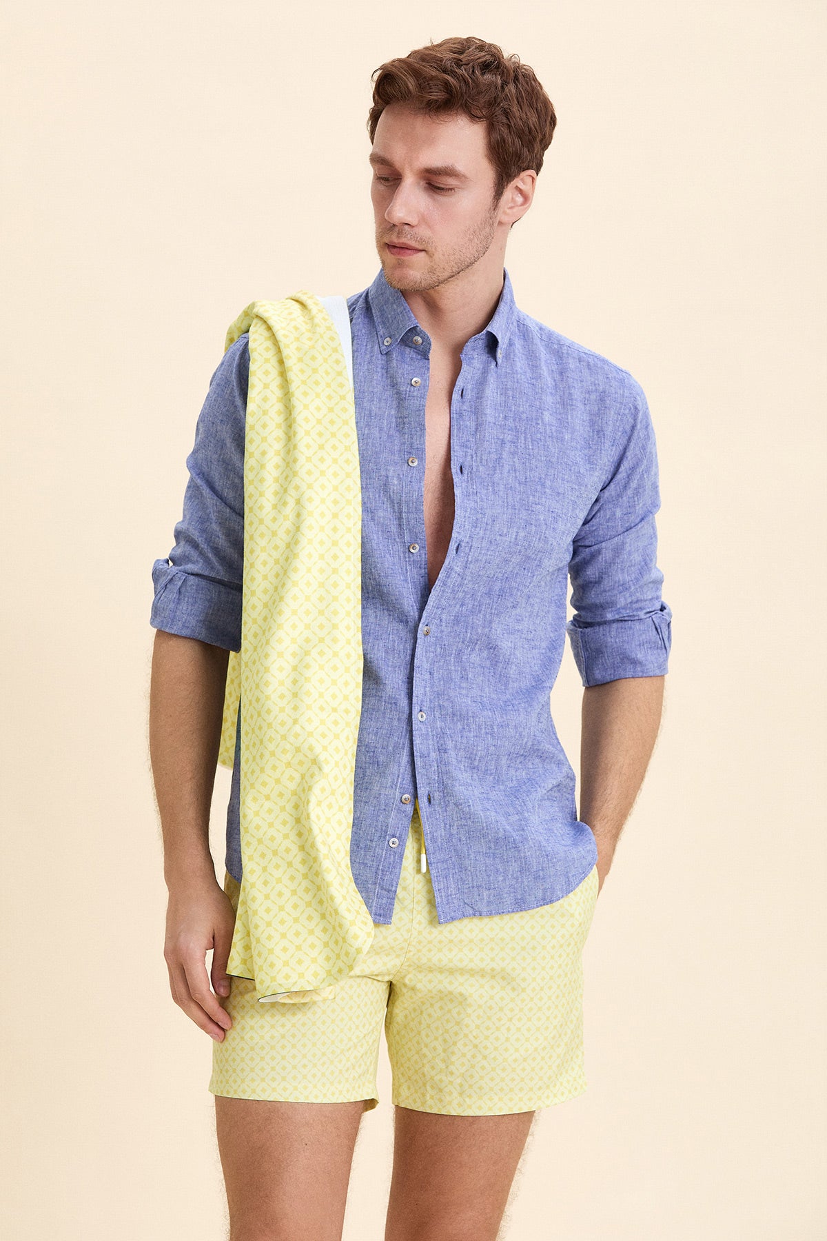 Yellow Swim Shorts