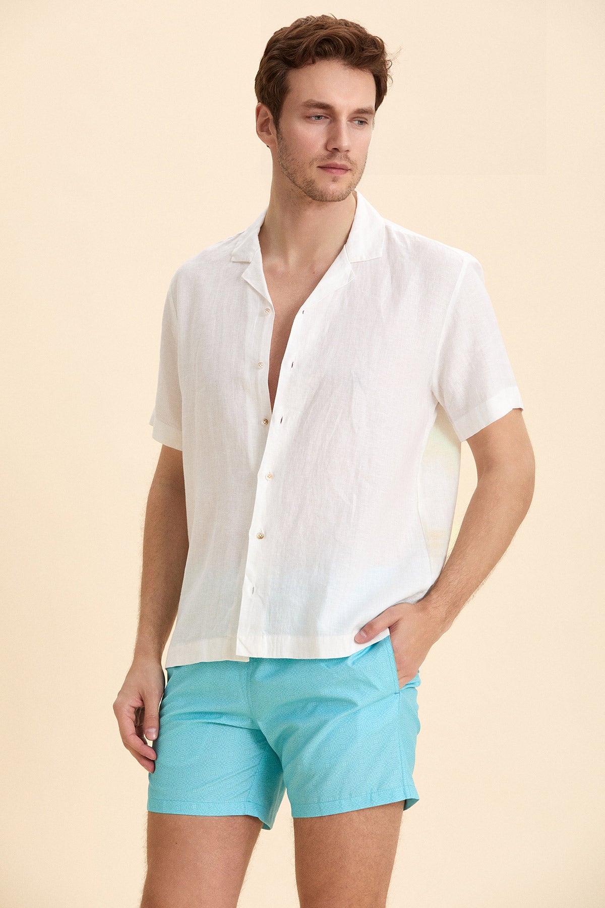 Turquoise Swim Shorts