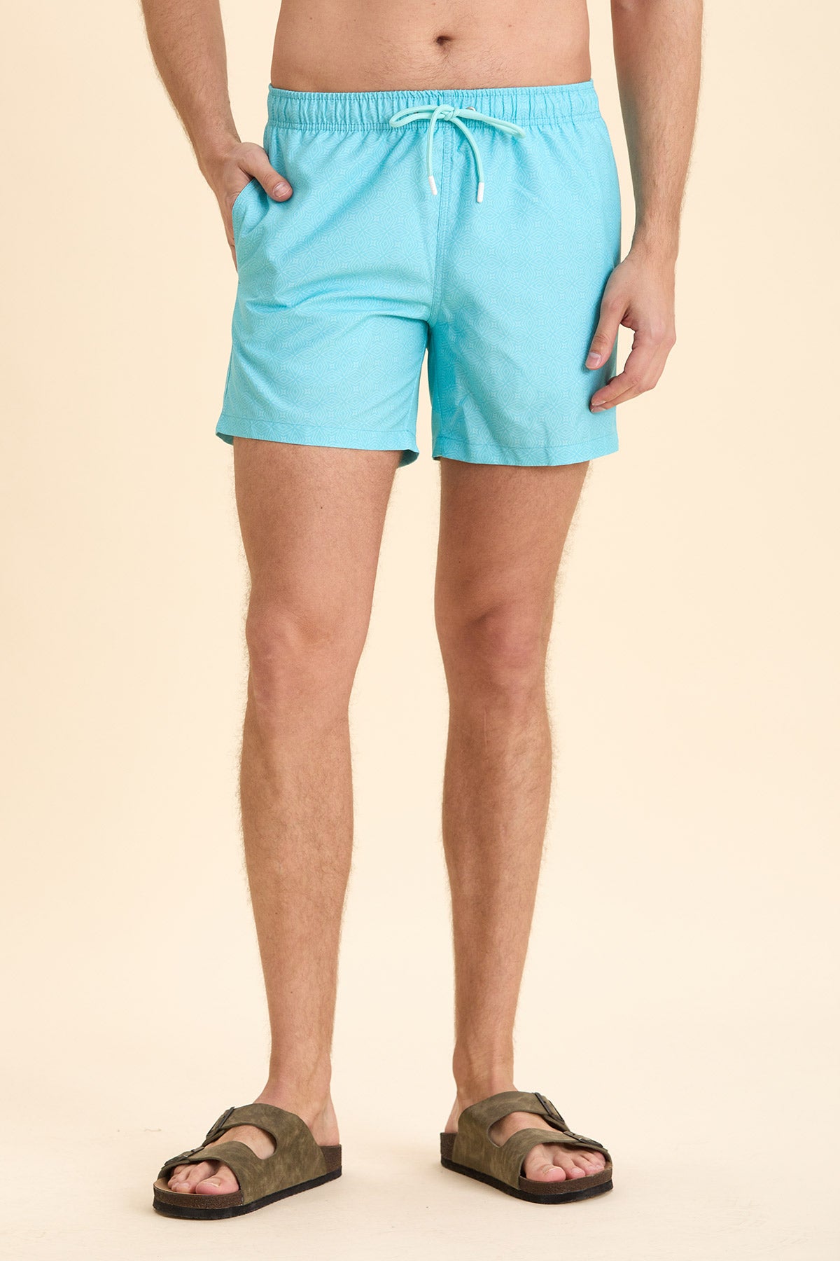 Turquoise Swim Shorts