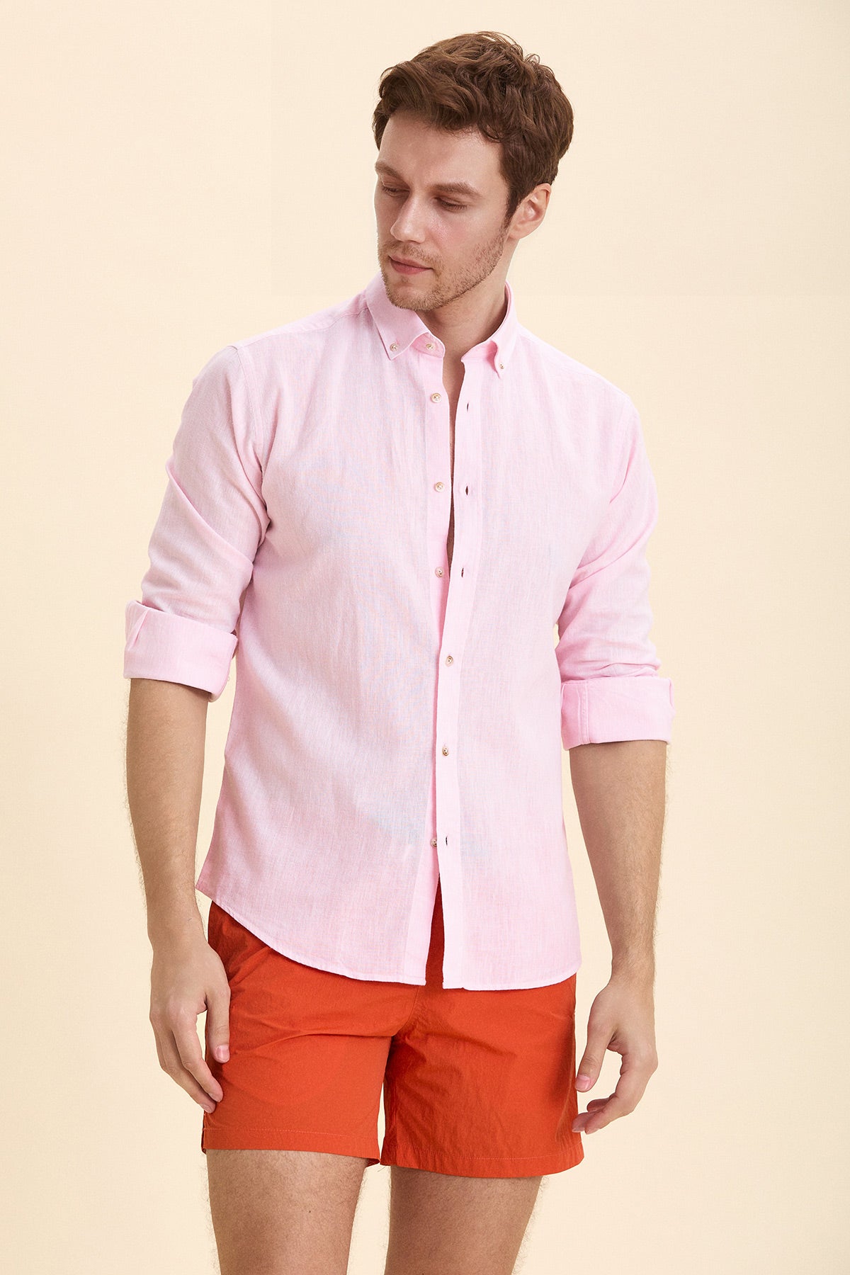 Orange Swim Shorts